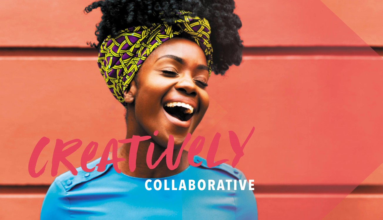 Creatively collaborative value_text left